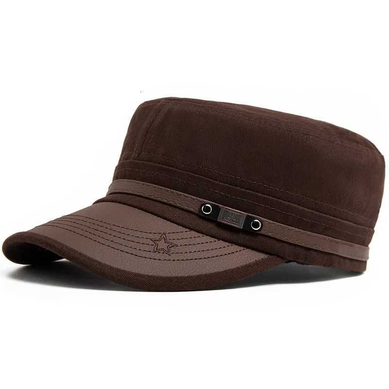Trucker Hat Man Flat Casual Top Caps Fashion Cotton Visor Hats Summer Autumn Vintage Army Hats Adult Dad Hat Unisex Baseball M260626 - view 7