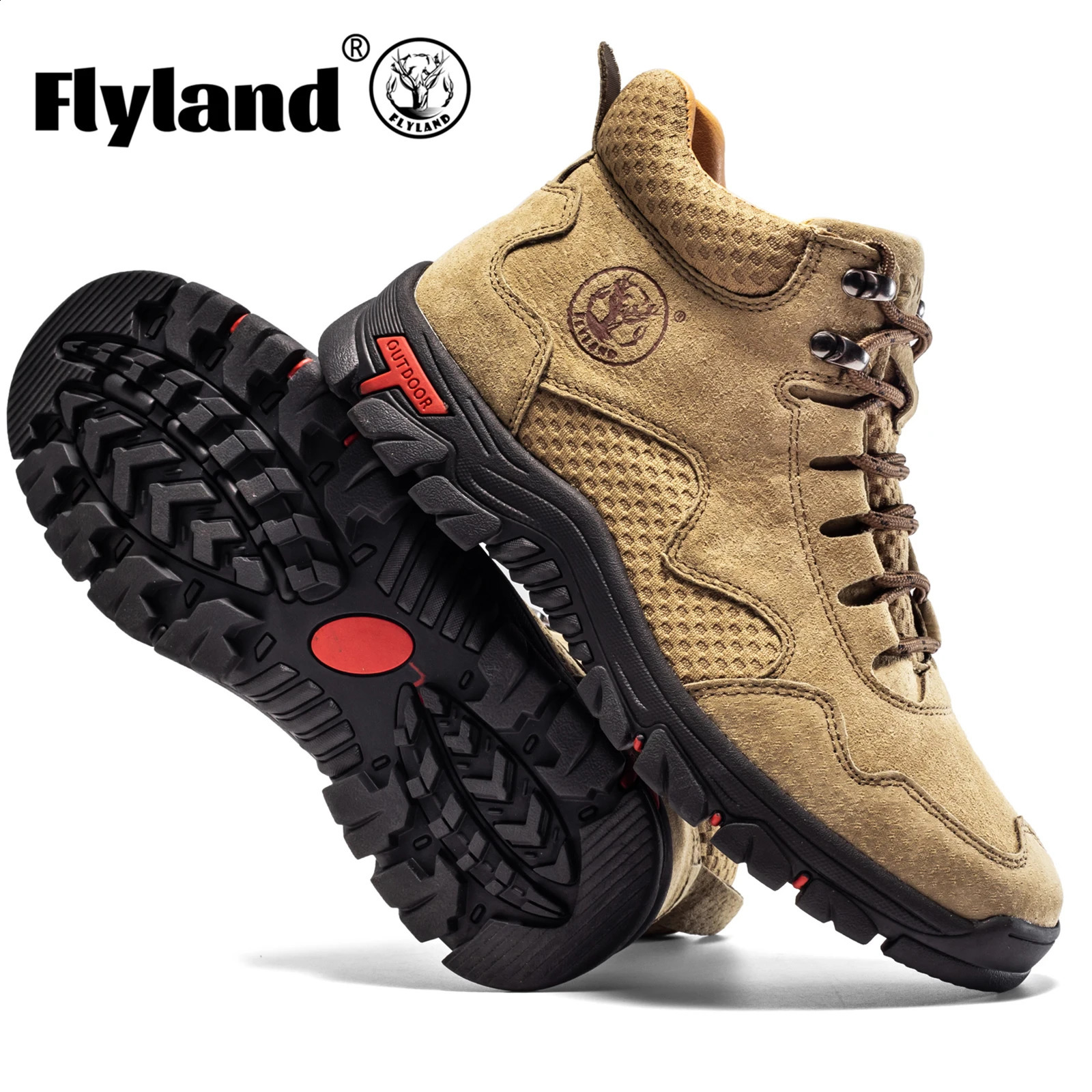 FLYLAND Mens Classic Retro Soft Skin friendly Genuine Leather Business Ankle Boots Handmade Casual 260624 - view 3