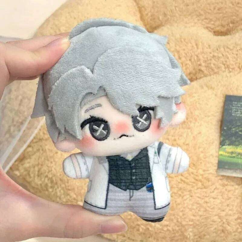 Cartoon Identity V Keychain 10cm Plush Cotton Doll Pendent Composer Mercenary Anime Figure Keyring Fans Gifts 26Y0626 - view 6