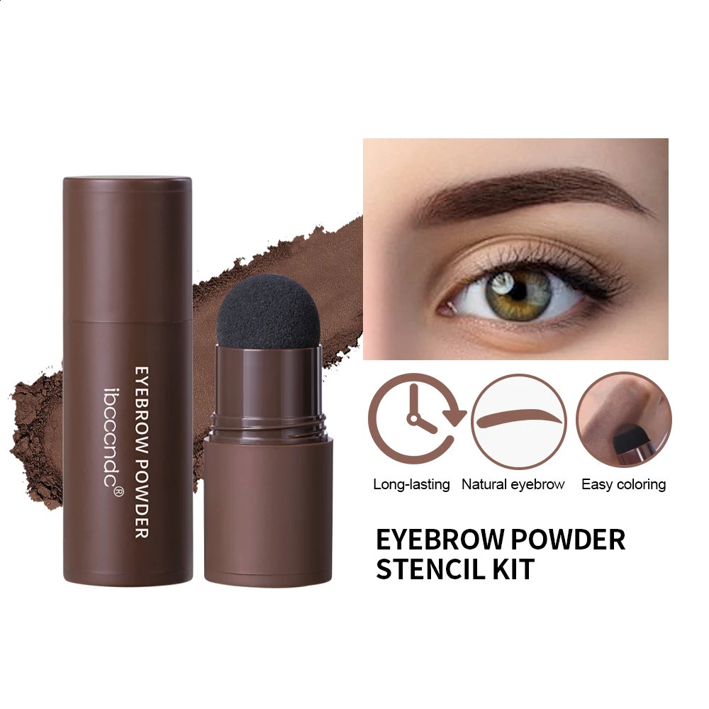 Complete Professional Makeup Brushes Eyebrow Powder Stencil Kit Waterproof Long Lasting Eyebrow Enhancers Brow Powder Stamp 18g 260626 - view 3