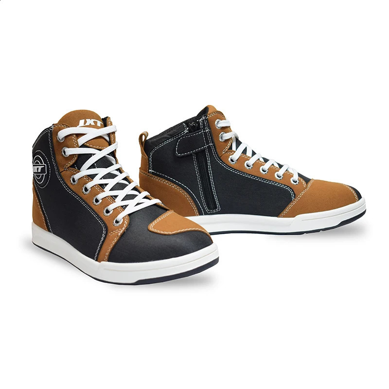 JXT WOLF motorcycle riding shoes mens and womens casual short boots fallproof breathable protective 260626 - view 6