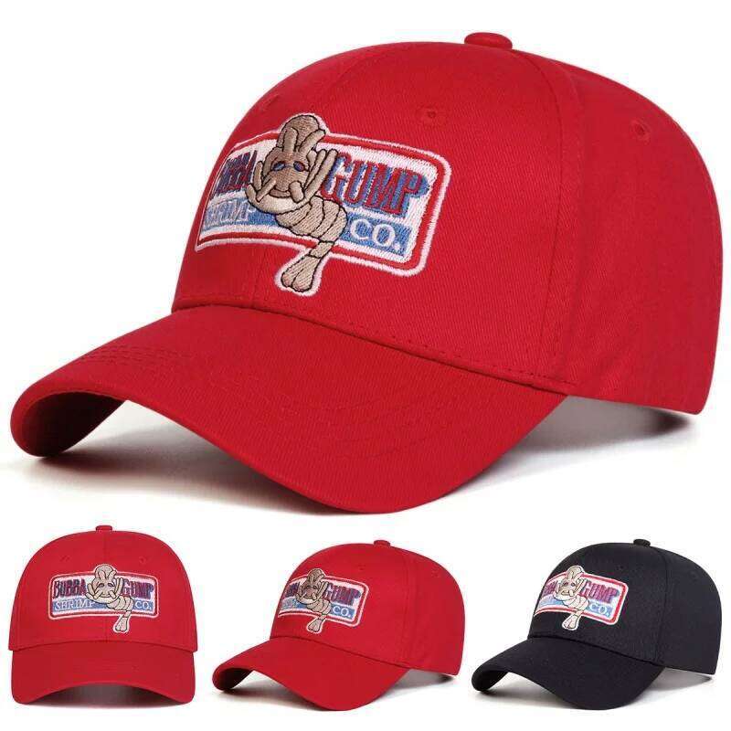 Fashion Design hat 1994 BUBBA GUMP SHRIMP Baseball cap men women Sport hats Summer Cap Embroidered casual Hat Forrest Gump caps W260626 - view 1