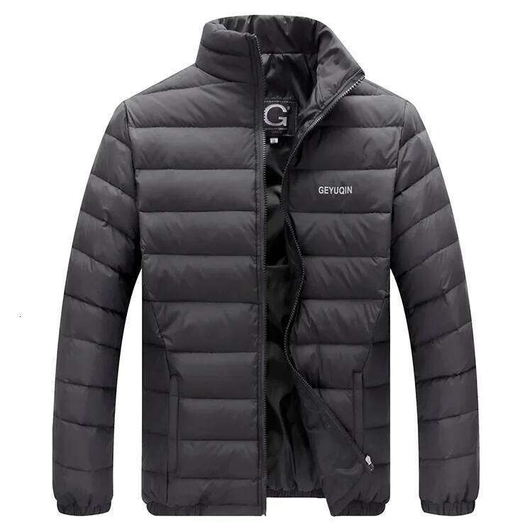 Quality Stand Collar Winter Duck Coats Men Warm Light Jackets Male Father's Down Coat Fashion Puffer Jackest JK-826 J260626 - view 5