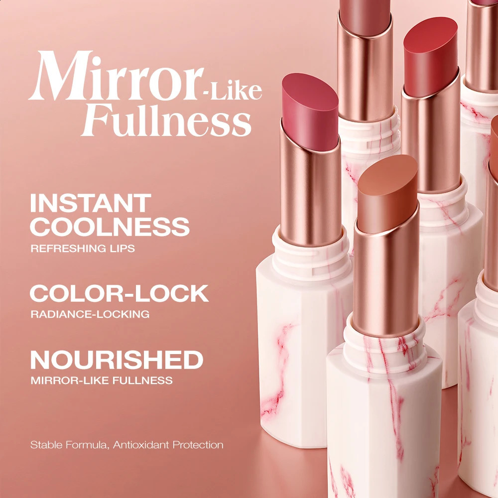OTWOO Glossy Lipstick Lip Tint Mirror Ice-film 24h ize Nourish Smooth Non-Sticky 3D Glossy Lip Glaze Lipstick Makeup 260626 - view 7