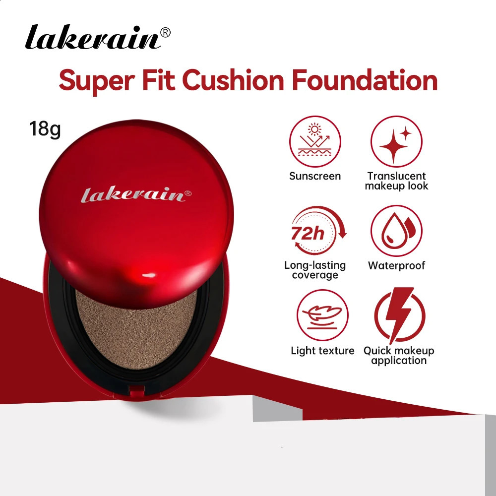 Sunscreen Cushion Foundation Fit Cushion Foundation Full Coverage Waterproof Long-lasting Concealer Long-lasting Korean Makeup 260625 - view 4