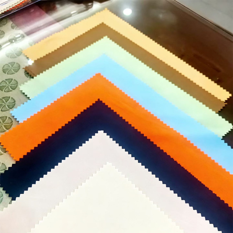 50D plain weave protein silk skin friendly and breathable functional fabric recycled protein fiber fabric for clothing and home textiles - view 5