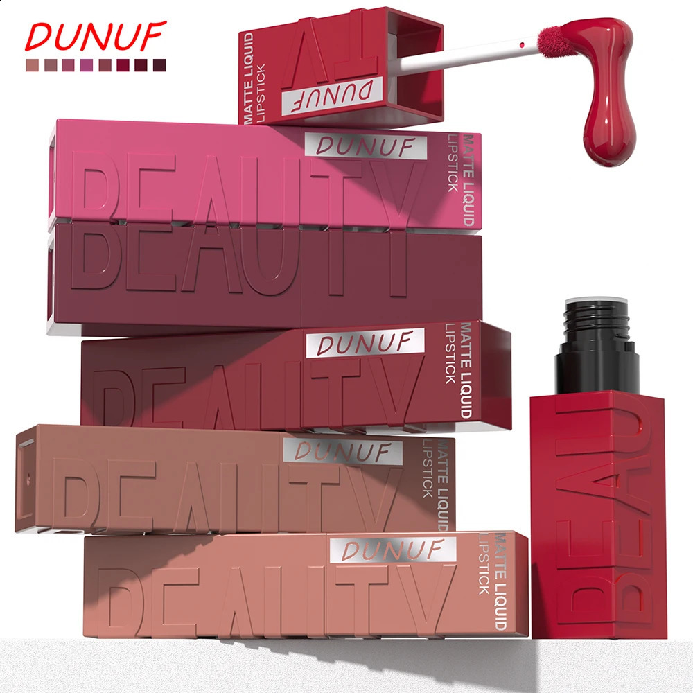 Matte Lip Gloss 8pc/set Waterproof Lipstick izing Long Lasting Non-Stick Cup Nude Y2K Christmas Valentines Day Gifts 260618 - view 4
