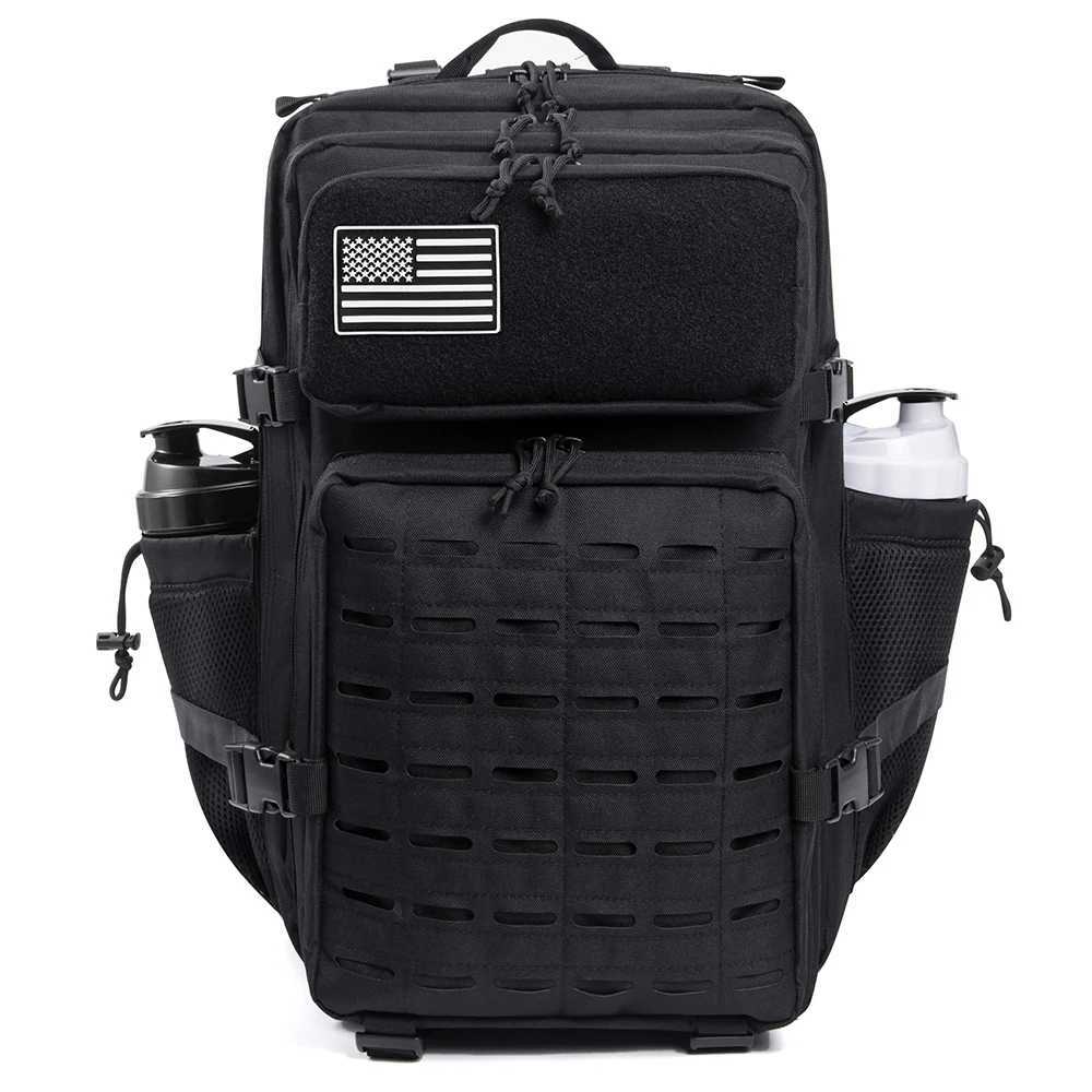 Tactical 45L Womens Mens and Backpack Outdoor Camping Equipment Backpack Hiking Backpack Travel Backpack with Double Cup Holde M260626 - view 4