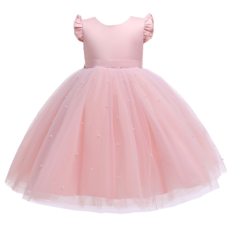 Girls Puffy Dress Summer Tulle Fashion Little Princess Dress Piano Performance Costume Host Costume 2-10 Years Kids Clothes 260617 - view 5