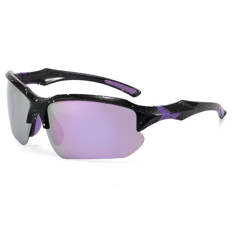 2026 Designer's New Personalized Luxury Sports Cycling Sunglasses For Men Outdoor Driving UV Protection European And American Trendy Colorful Sun - view 7