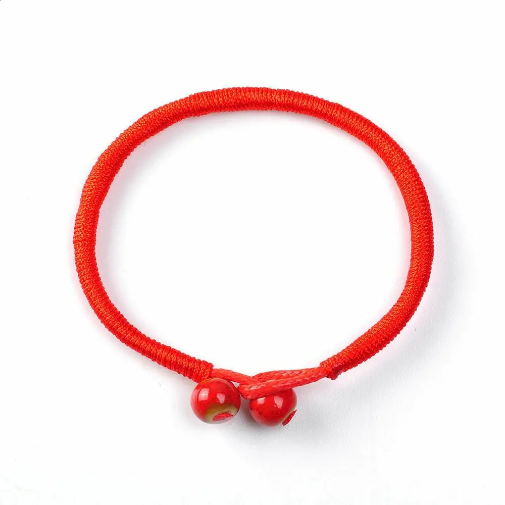 Lucky Beads Red String Bracelet Women Men Handmade Amulet Cord Kabbalah Weave Bangle For Lovers 260617 - view 7