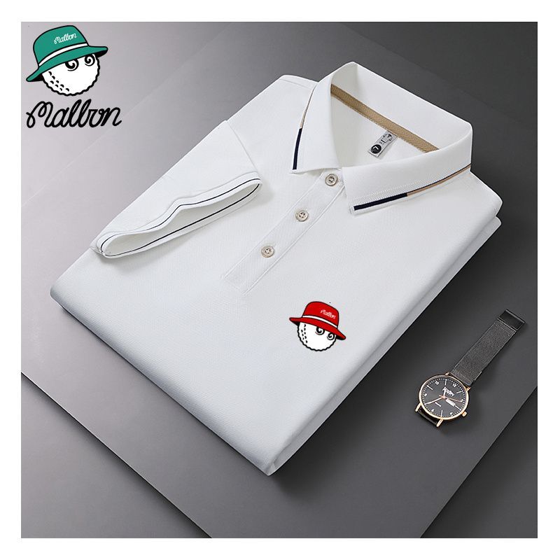 High-End Short-Sleeve Top, Summer Hit, Breathable Casual Golf Button-Up Shirt, Luxurious And Stylish Polo Shirt - view 6