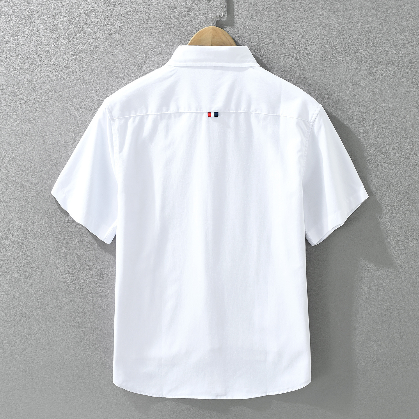 Japanese-Style Color-Blocked Thin Short-Sleeve Shirt For Men, Fashionable, Versatile, Artistic, Casual, Loose-Fitting Top - view 4