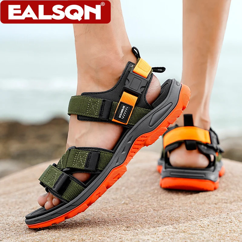 Summer Men Sandals Fashion Leisure Beach Holiday Sandals for Mens Lightweight Shoes Outdoor Comfortable Casual Sandals 260622 - view 4