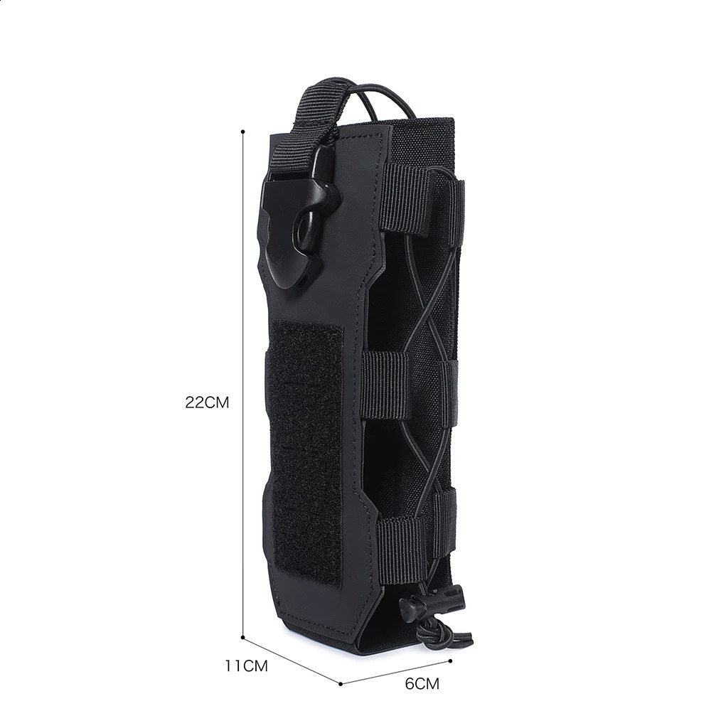 Outdoor Sports Molle Water Bottle Pouch Radio Canteen Cover Holster Waist Pack Hunting Hiking Travel Kettle Holder Bags 260626 - view 5