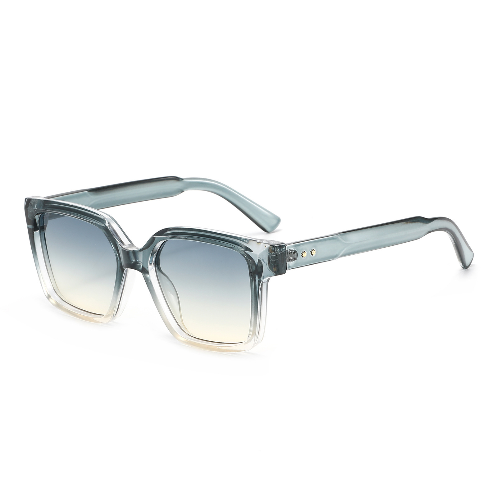 20 New Square European And American Unique Classic Retro Fashion Unisex Street Style Versatile Sunglasses - view 5