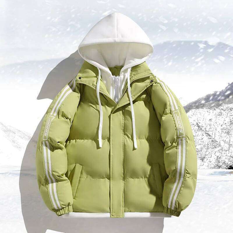 Outdoor Mountaineering Suits Down Jacket Couple Outfits Thickened Windproof Cold-proof Winter Cotton-padded Bread Jackets Coats W260626 - view 4