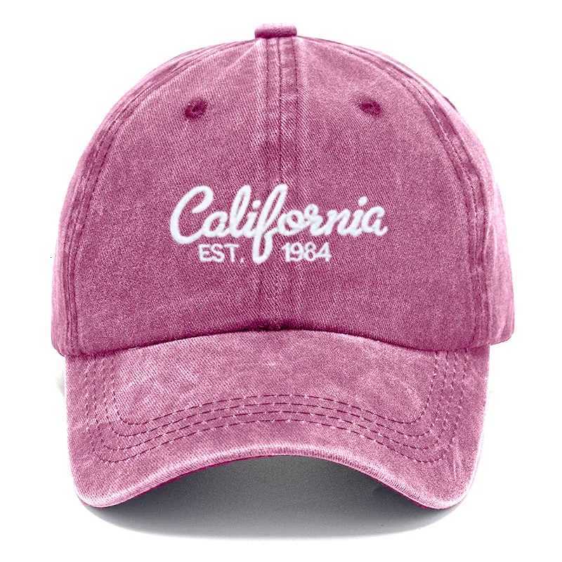 Baseball Washed SnapCotton Hat Casual Dad Hat for Men Women Fashion Streetwear California Embroidered Unisex Vintage M260626 - view 6