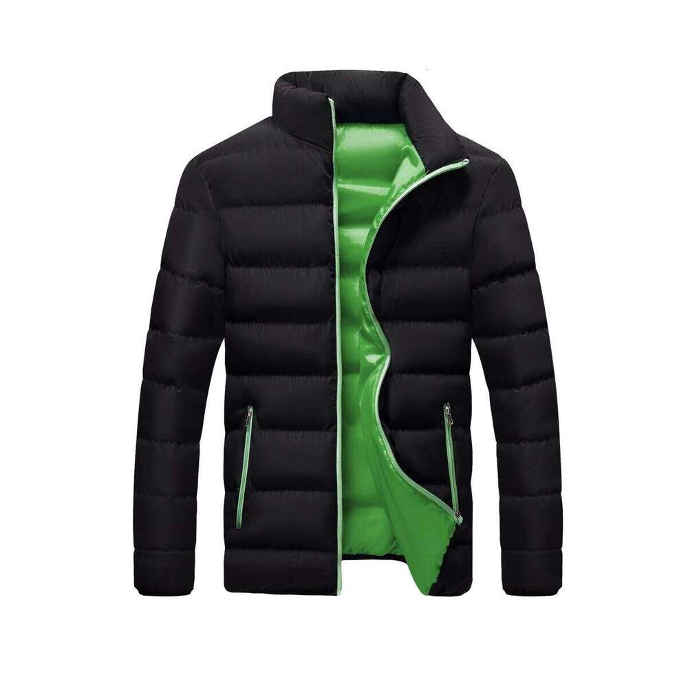 Men's Korean style trendy short middle-aged and young plus size cotton jacket men's winter top J260626 - view 6