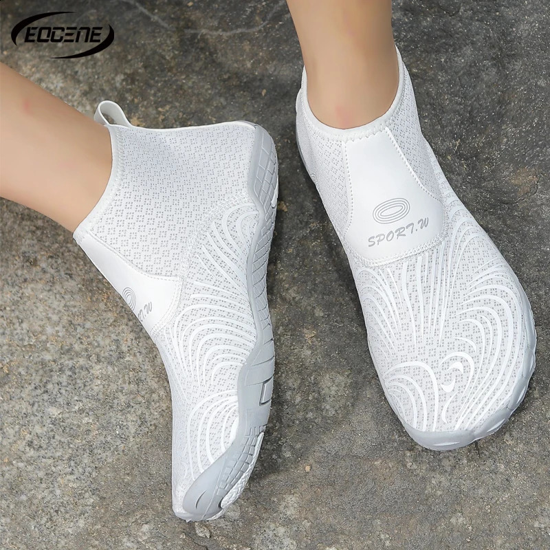 EOCENE High Top Water Shoes for Diving Indoor Jump Rope Yoga Barefoot Swimming Beach Snorkeling Surfing Gym Fitness Anticut 260626