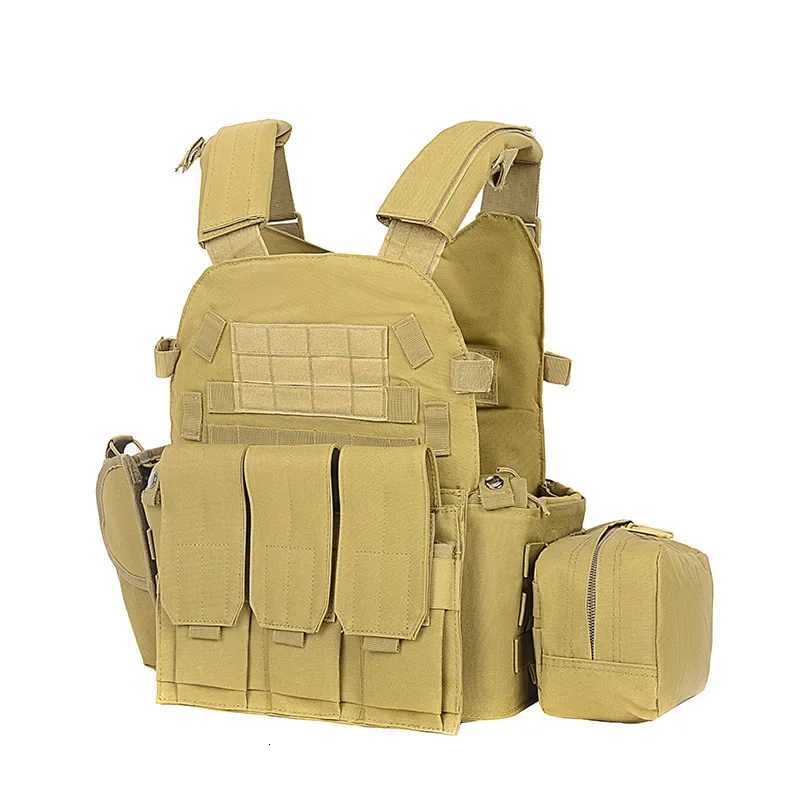 Camping 6094 Real Jungle CS Lightweight Combat Tactical Vest Solid Color Outdoor Quick-Release Tactical Vest M260626 - view 5