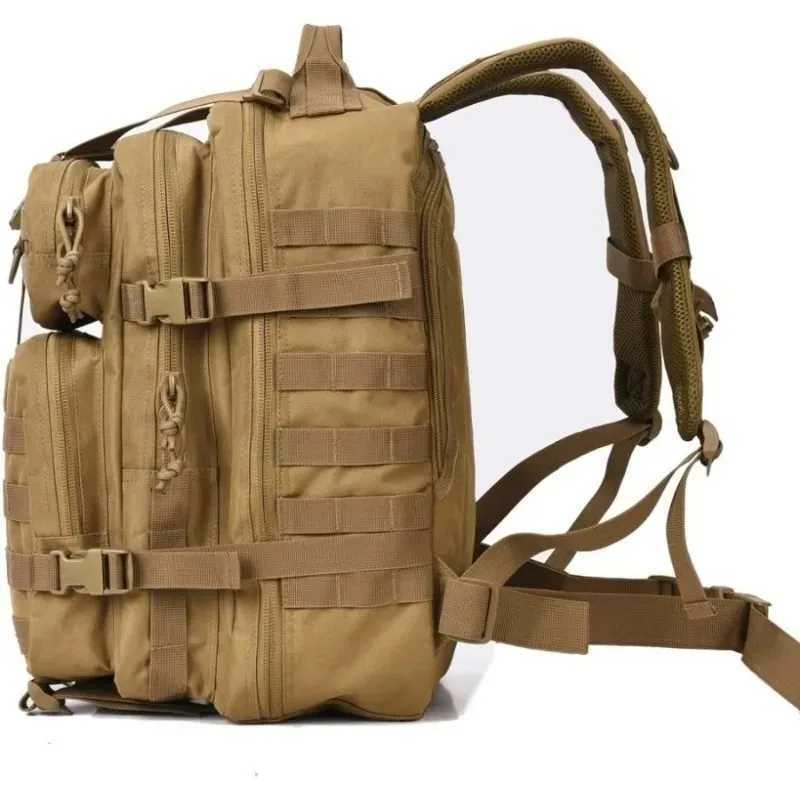Large Bag OutdoorSports Capacity 3P Camping Outdoor Hiking Bag Camouflage Tactical BackpackIncludesSupply mooring hardware M260626 - view 6