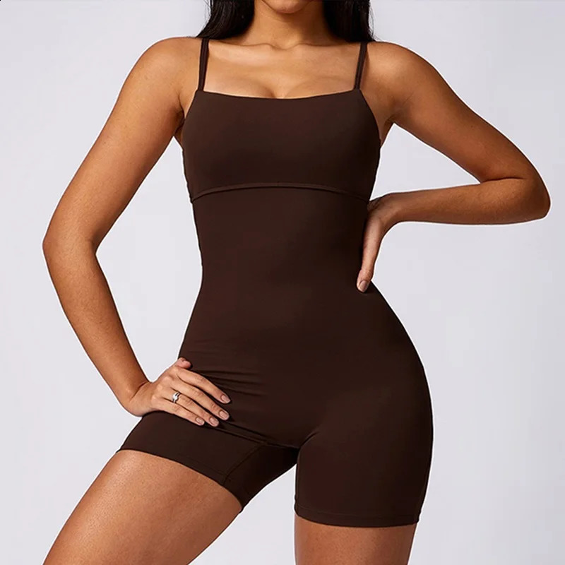 Cloud Rise Women SEXY V Back Yoga Jumpsuit Sports Backless One-Piece Suit Gym Fitness Bodysuit Workout Suit Overall Sportswear 260626 - view 4