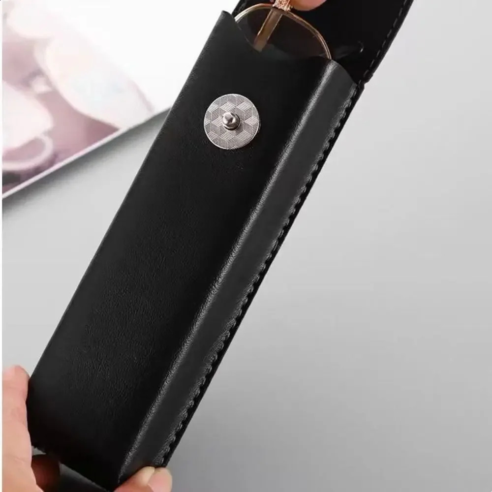 Fashion Soft Retro Carrying Cases Glasses Storage Box Glasses Case Belt Wearable 260625 - view 3