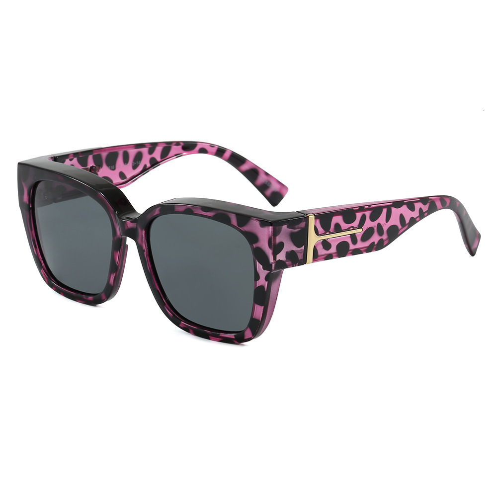 2026 Designer's New Large Frame Polarized Sunglasses With A High-end Feel Personalized And Fashionable Sunglasses For Spicy Girls Myopia Glasses - view 6