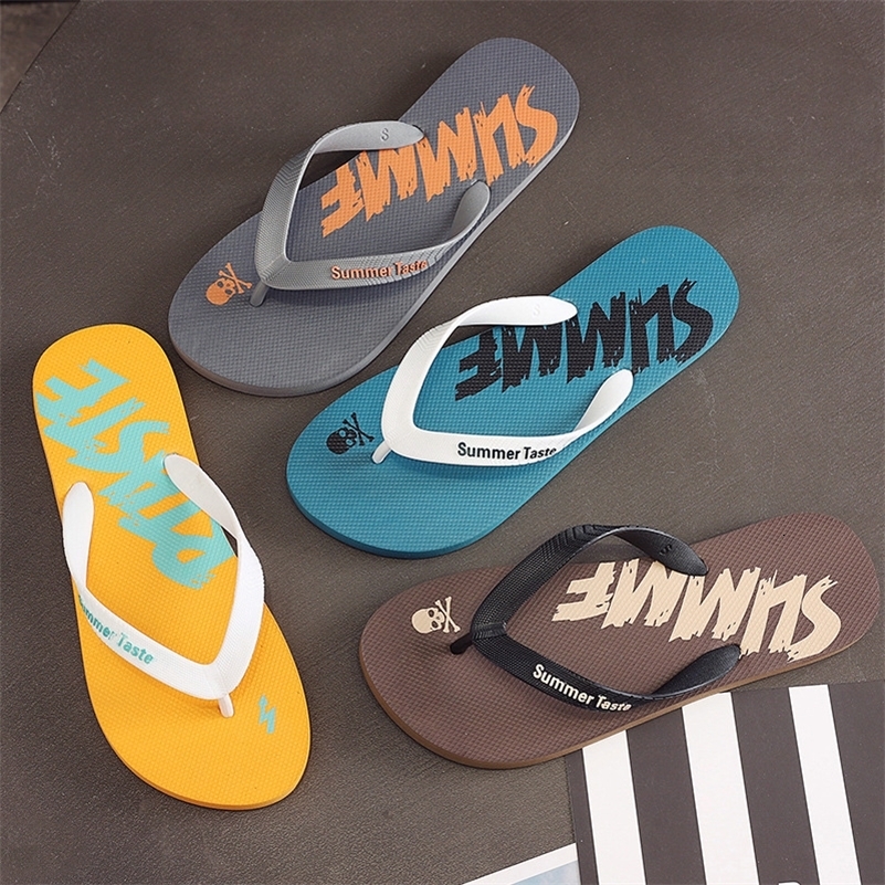 Flip Flops Slippers Men Summer Anti-skid Outdoor Casual Light Beach Sandals Household Slipper Students Slides Pantuflas Hombre 260625 - view 1
