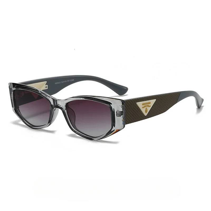 New Special-Shaped Light Luxury Small Cat Eye Fashion Sunglasses Women Triangle Premium Sunshade Sun Glasses Ladies Uv400 - view 5