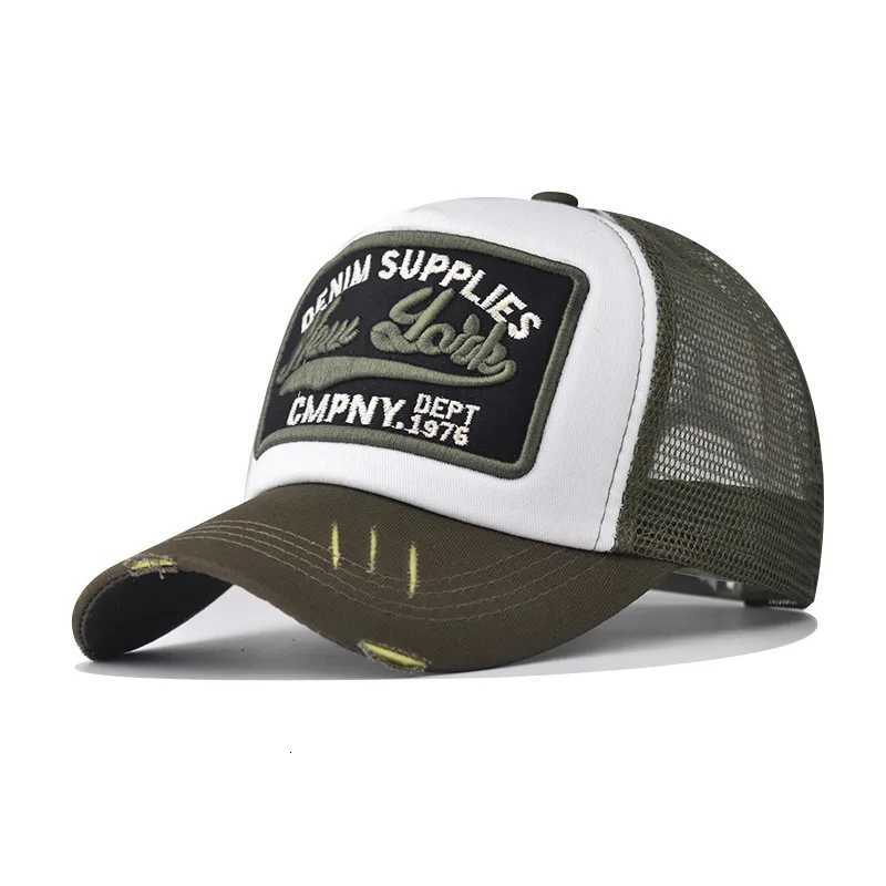 Letter Embroidery Mesh Dad Streetwear Baseball Fashion SnapHip Hop Outdoor Y2K Trucker Hats Gorras F2719 for Women Men M260626 - view 4