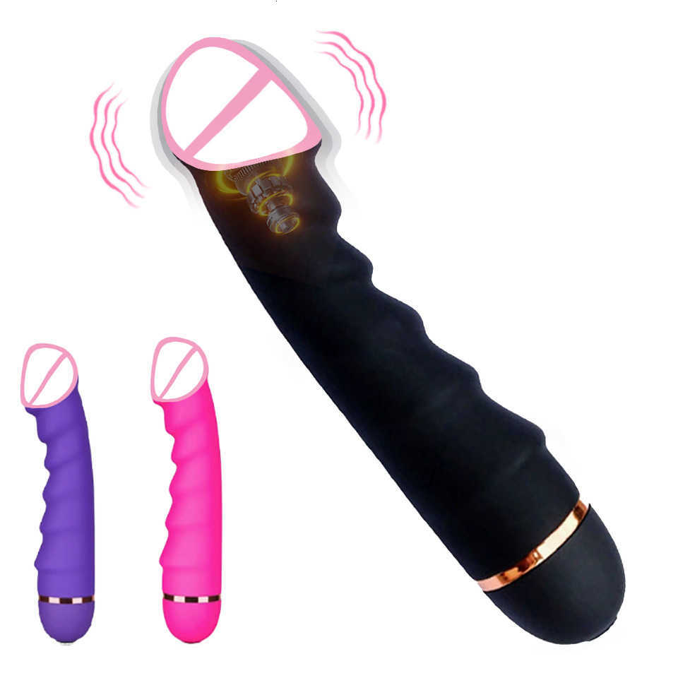 Modes Strong Motor Soft 10 Silicone Realistic Dildo Vibrator G Spot Clitoral Vaginal Stimulator Adult Sex Toys 18 M260626