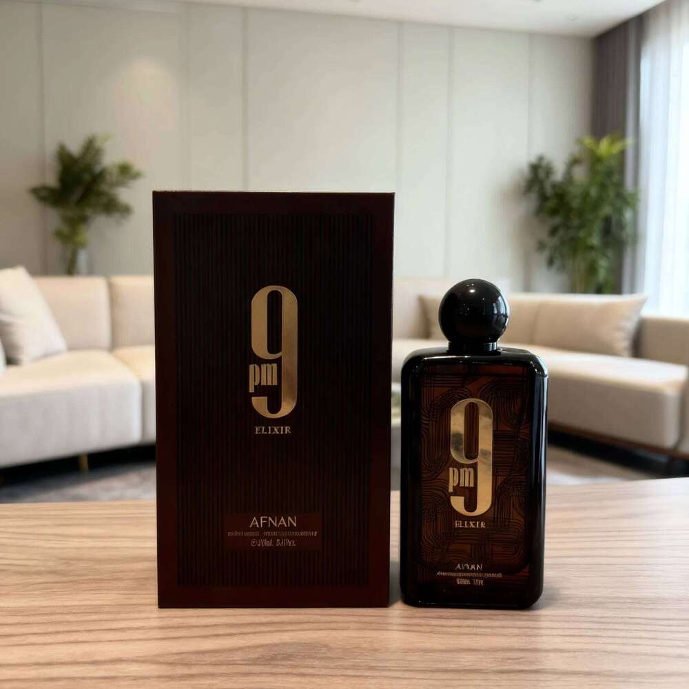 Afnan 9PM Elixir Unisex Extrait de Parfum, 3.4 Fl. Oz Long-lasting fragrance suitable for everyday use Valentine's Day gifts 26L0626