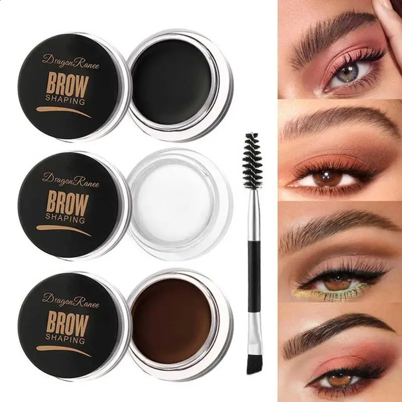 Wild Eyeliner Eyebrow Cream Long Lasting Waterproof Styling Brow Gel Wax Con Brown Black Brow Smudge-proof Cream Gifts 260626 - view 1