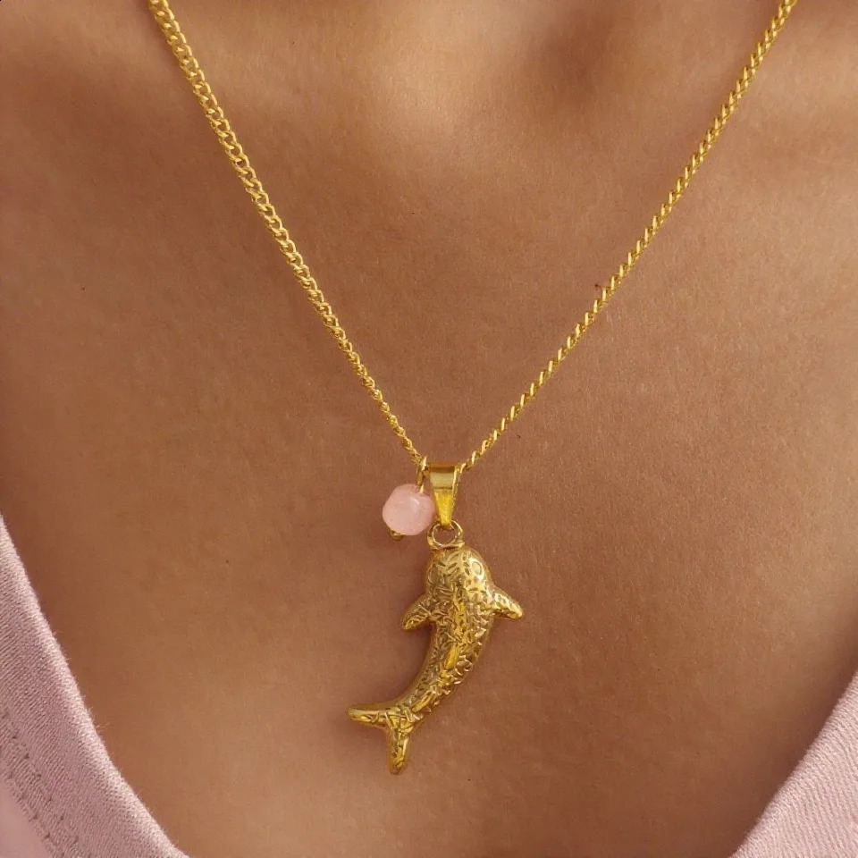 Fashionable Ocean Personalized Shark Pendant Womens Necklace Ideal Gift for Weddings Engagements and Parties Gifts 260626 - view 6