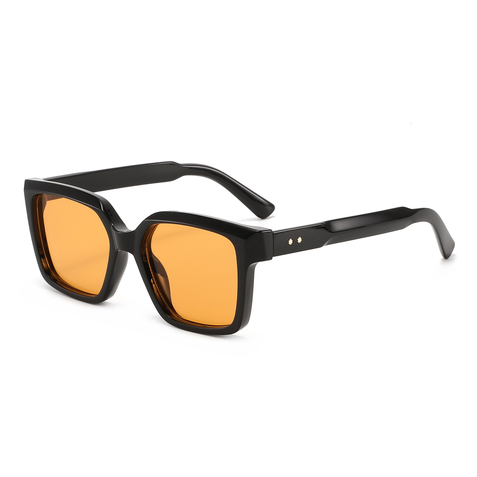 20 New Square European And American Unique Classic Retro Fashion Unisex Street Style Versatile Sunglasses