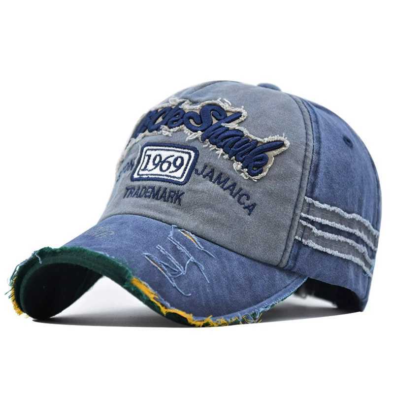 Letter Embroidery Baseball Caps Retro All Season Applicable Men Women Cotton Adjustable Casual Hat Hip Hop Streetwear Sun Hats M260626 - view 3