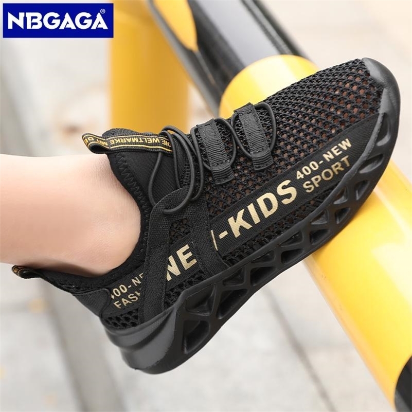 Single Net Childrens Running Sneakers Breathable Lightweight Soft Non-slip Leisure Comfortable Walking Boys Girls Casual Shoes 260617 - view 6