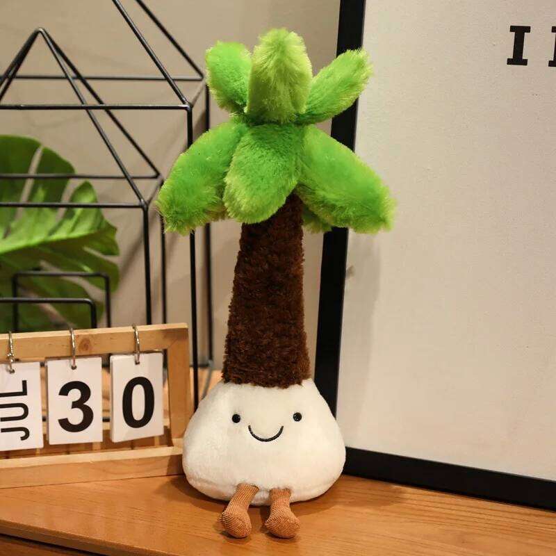 2026 Simulated Stuffed Fruit And Vegetable Soft Cute Cartoon Plush Toys Lemon Pumpkin For Baby Kids Appease Soother Toy Gifts 26Y0626 - view 5