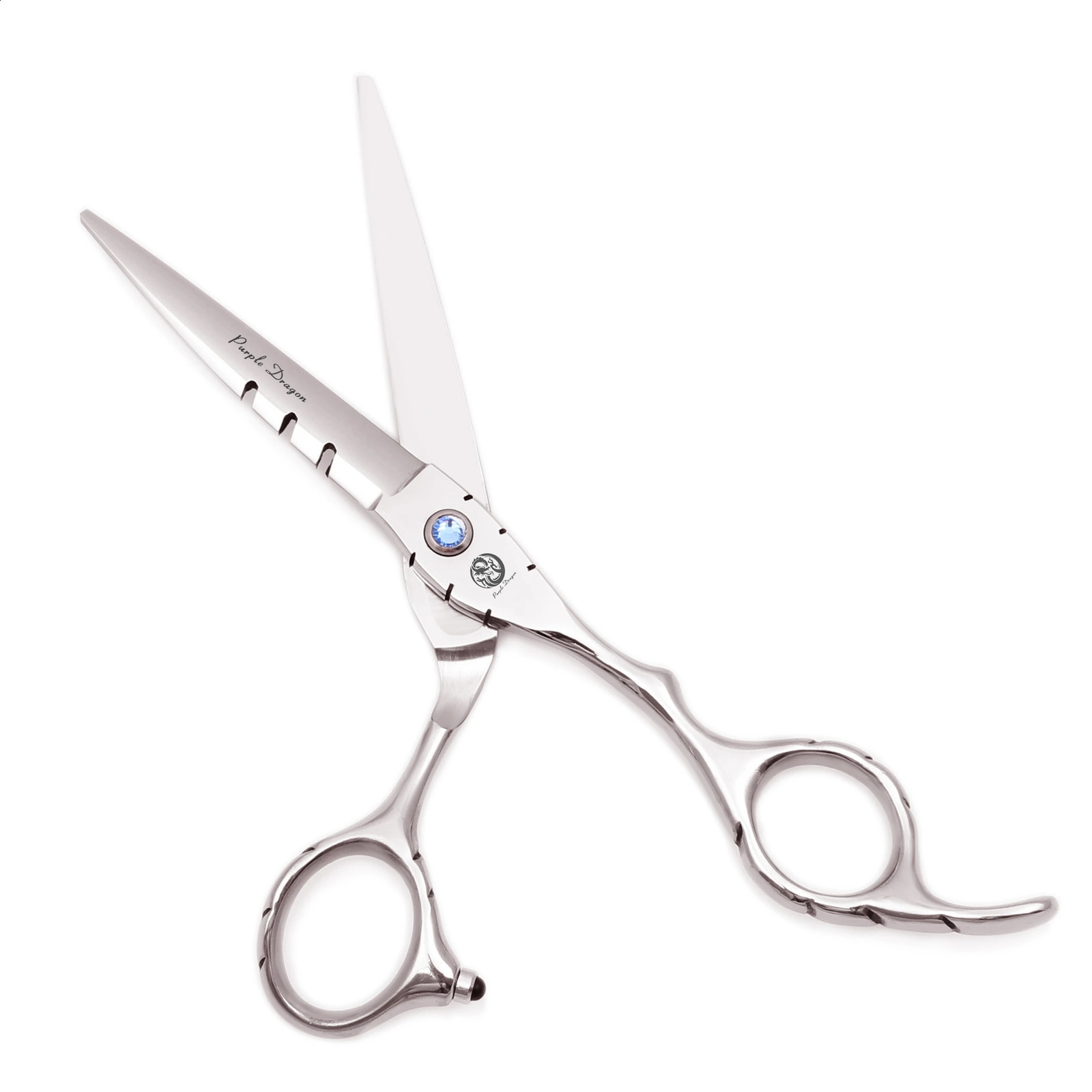 Professional Hairdressing Scissors 55 6 Stainless Hair Black Cutting Barber Shop Thinning Shears Z1010 260615 - view 3