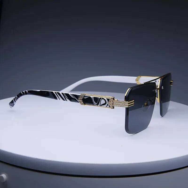 Fashion Rimless Sunglasses Men Women Populare Frameless Sun Glasses Male Female Classic Small Square Summer Traveling Shades 26Y0626 - view 5