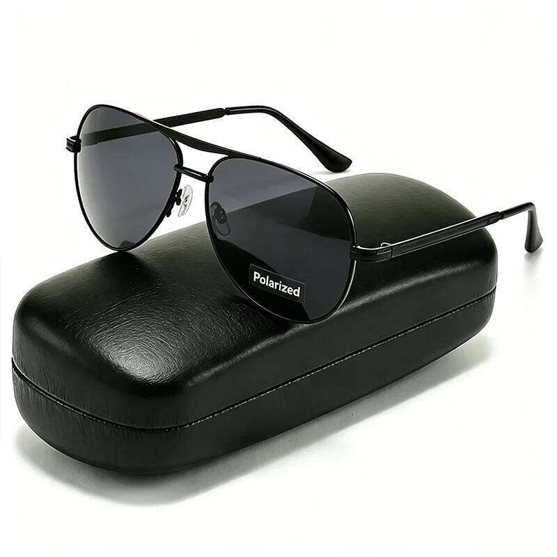 Brand Design Pilot Polarized Sunglasses For Men Women Fashion Trend Outdoor Cycling Car Driving Sun Glasses Goggle Eyewear 2026 26Y0626