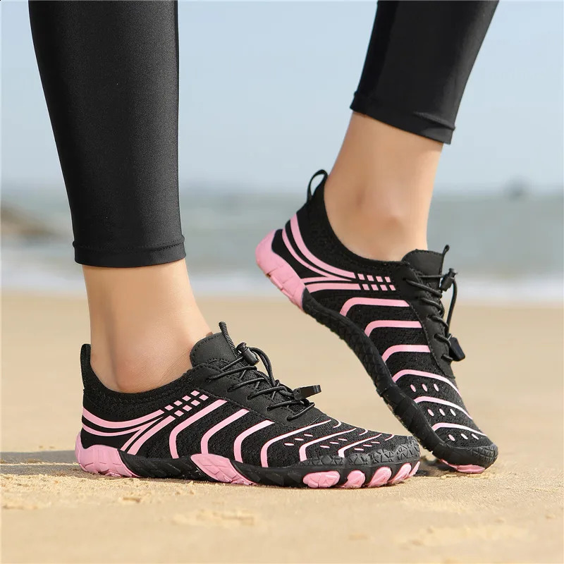 Unisex Summer Water Shoes For Men And Women Barefoot Aqua With Drainage Holes Beach Swimming 260626 - view 6