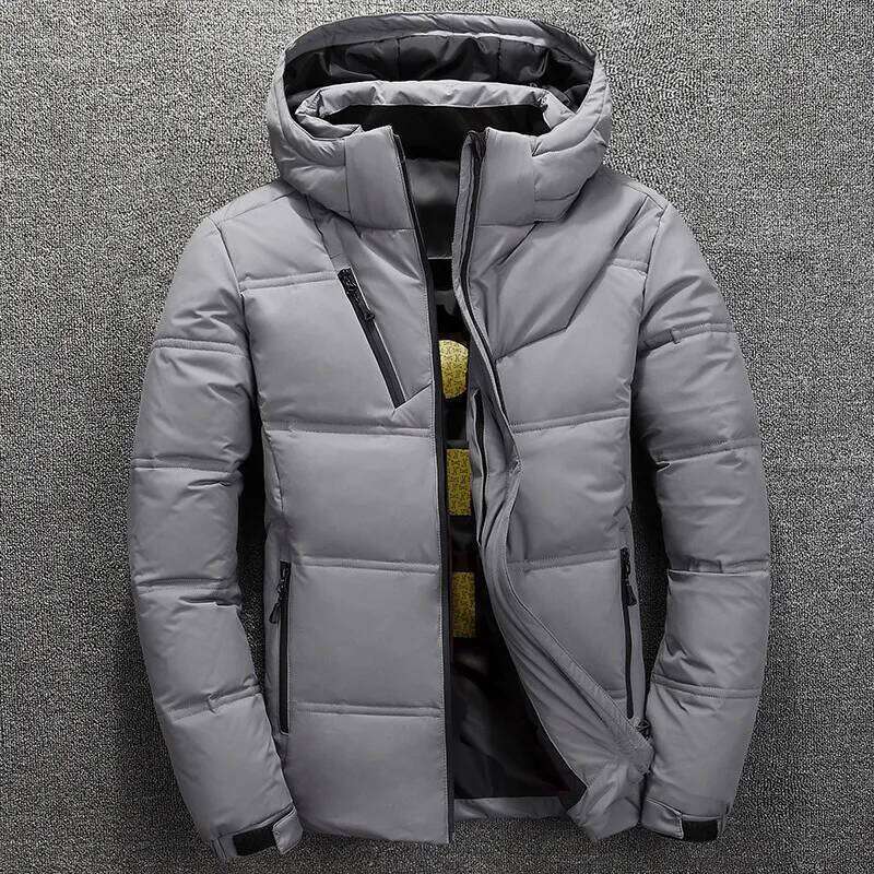 New Men's Down Jacket Winter Warm Short Coat Korean Style Thicken Oversize Plus Size Outerwear Jackets For Male Outdoor Sports J260626 - view 5