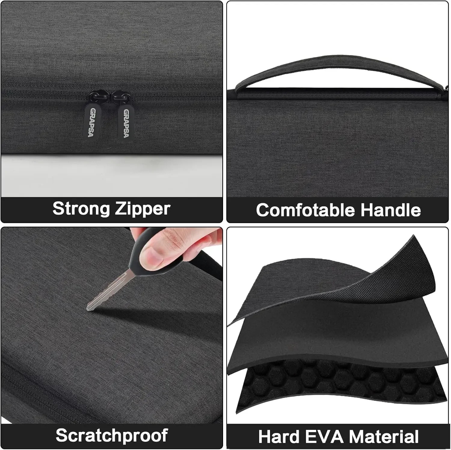 Bag only Travel Sunglasses Organizer Case for Quay Polarized Sunglasses Men Women Trendy Sunglasse Storage Holder Bag Only 260625 - view 6