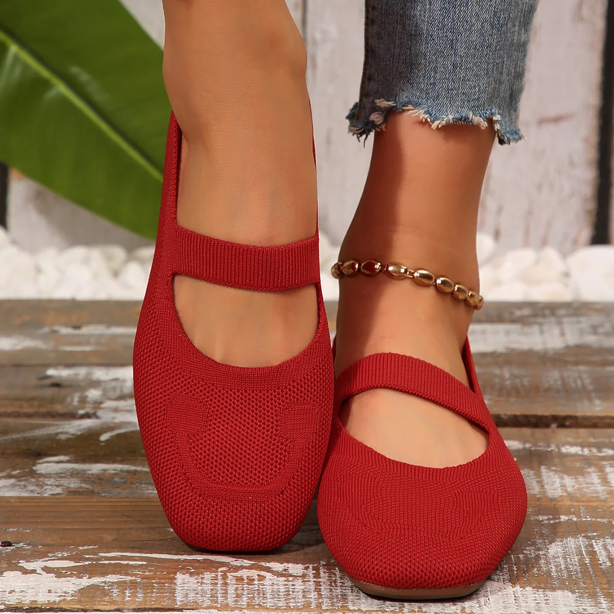 2026 Fashionable Comfortable Mesh Flat Loafers Retro Breathable Casual Women Lightweight Shallow Shoes Zapatos De Mujer 260626 - view 4