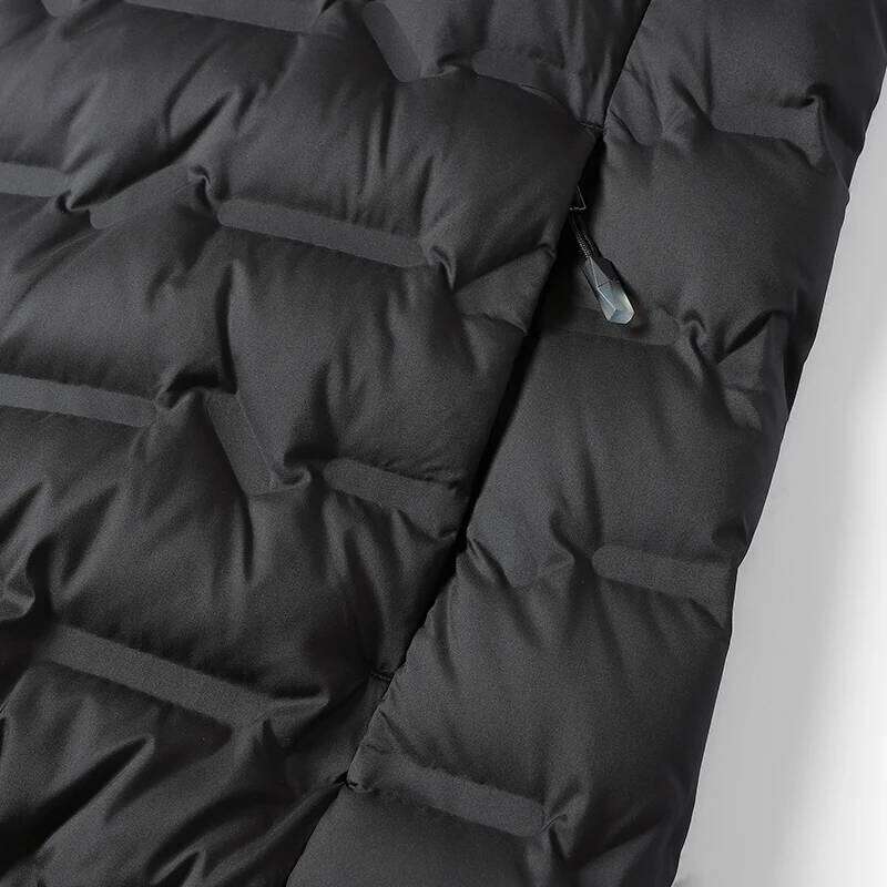 JNLN Men's Winter Jacket Duck Down Lightweight Padded Jackets Hiking Camping Climbing Trekking Graphene Lining Warm Coat W260626 - view 4
