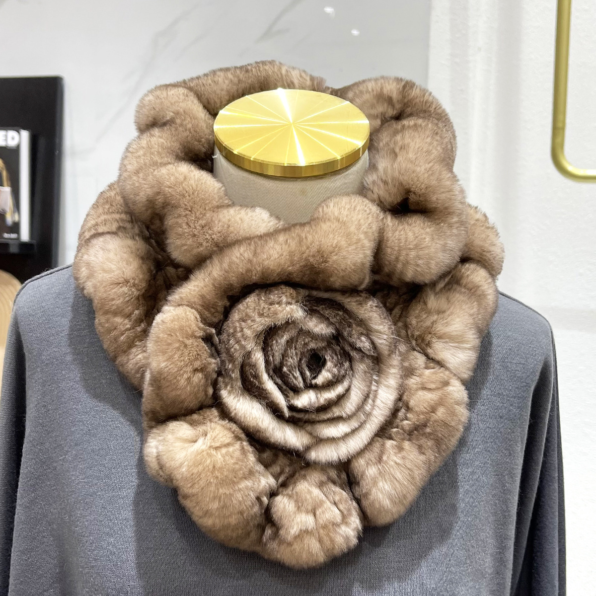 J0147 Washed cotton and linen color-blocked plaid square scarf, soft and durable, suitable for everyday commuting and casual wear. - view 4