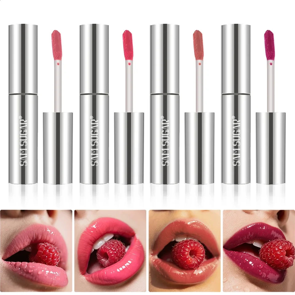 High Shine Lip Gloss Waterproof Smudge Proof Extended Wear Hydrating Raspberry Flavor Colorfast Lip Glaze 260626 - view 6